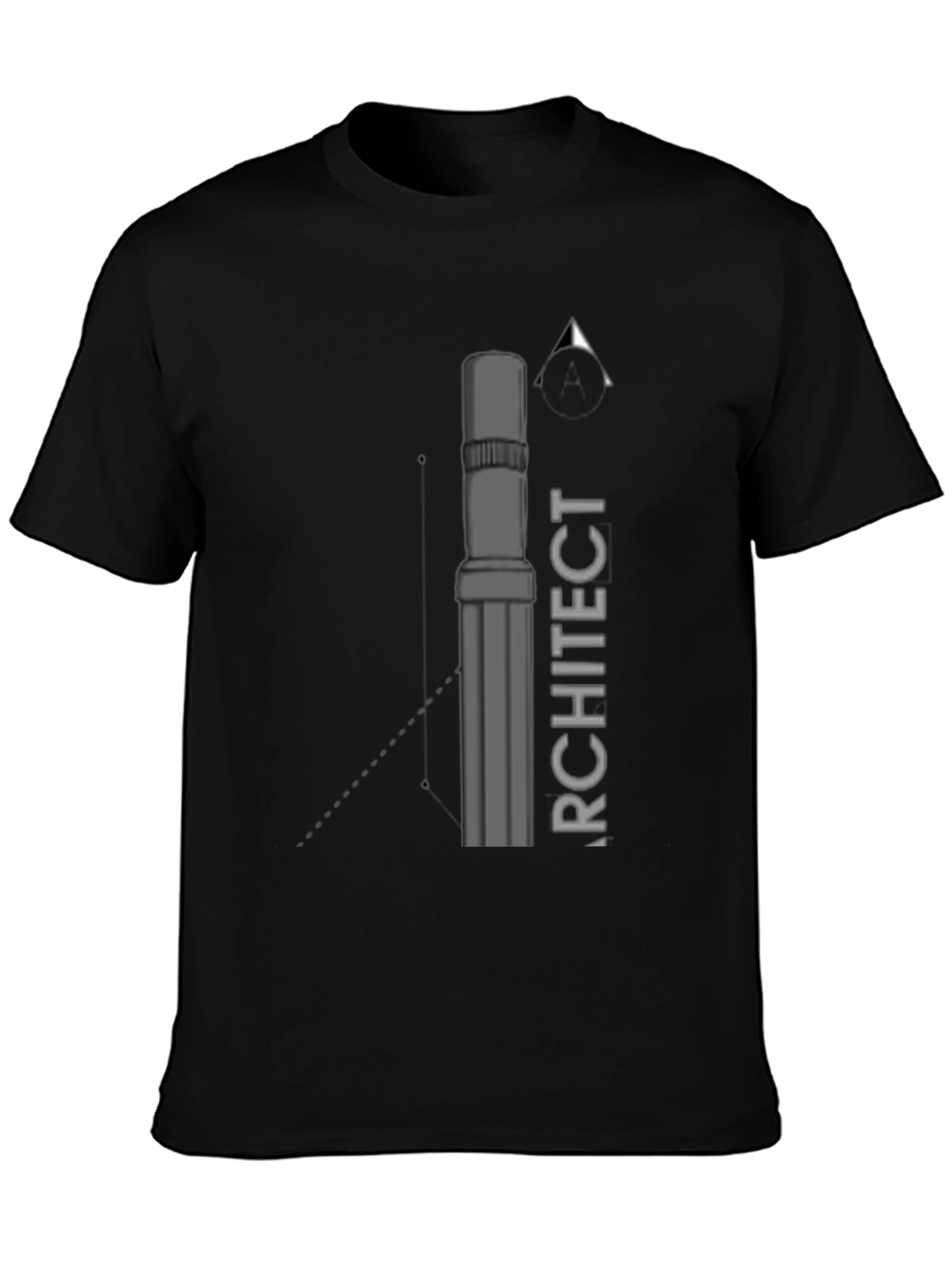 Architect T-Shirt - Building Column Design