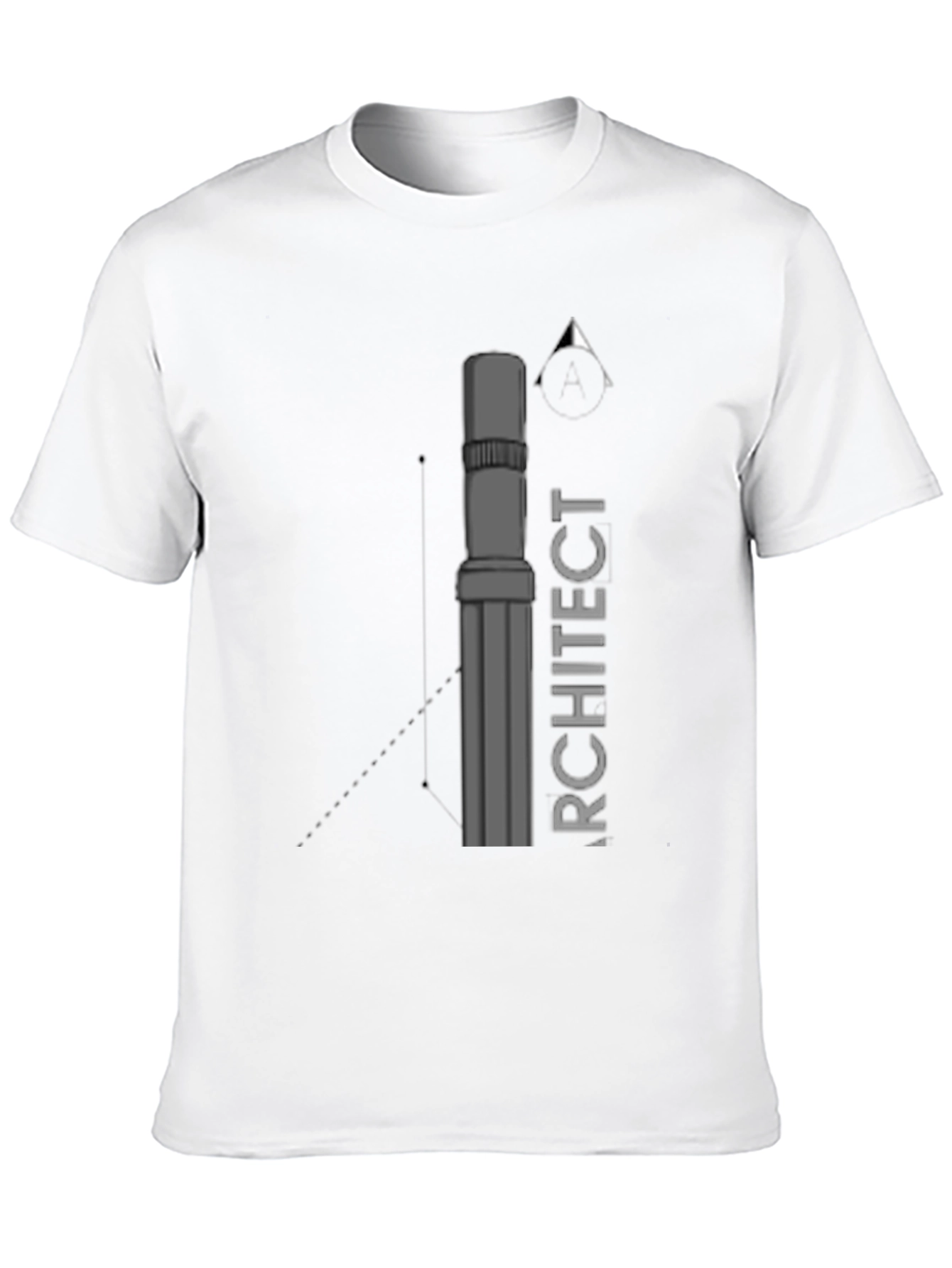 Architect T-Shirt - Building Column Design
