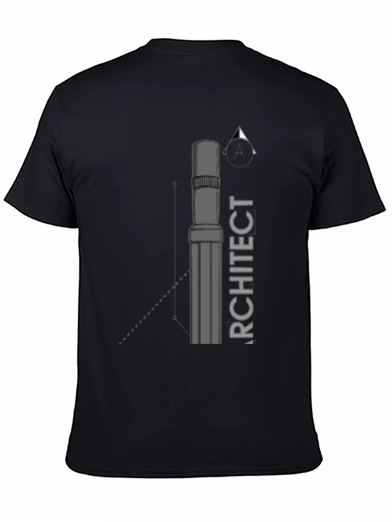 Architect T-Shirt - Building Column Design