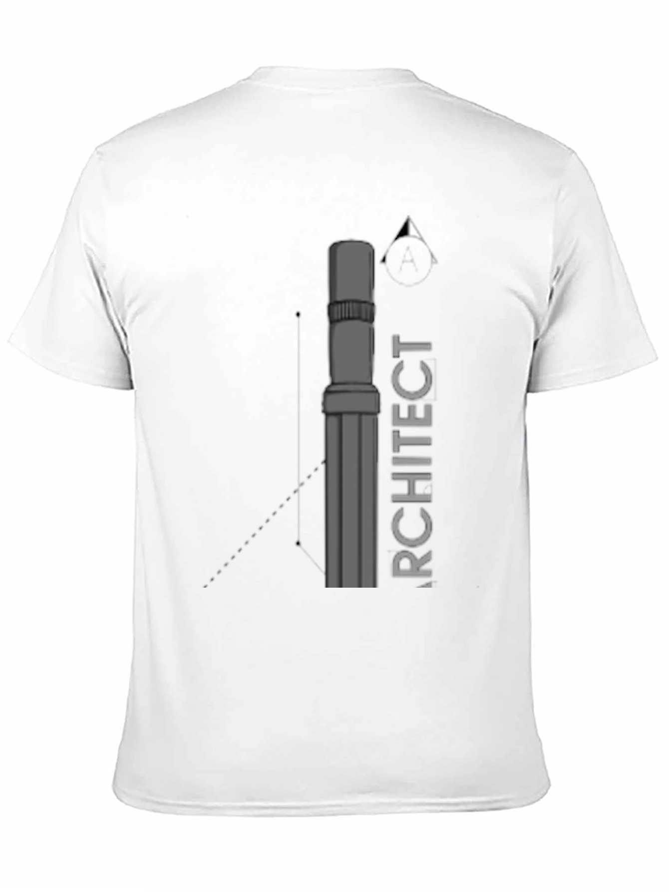 Architect T-Shirt - Building Column Design