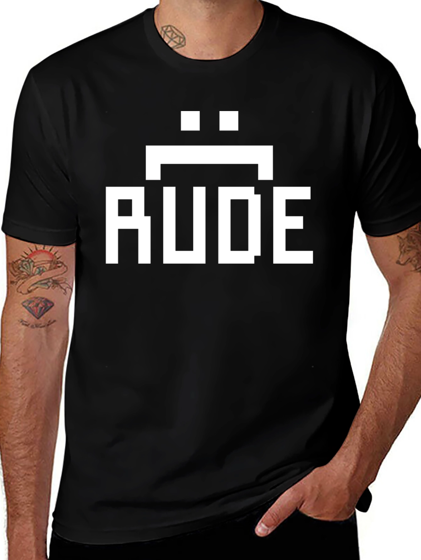Rude Graphic Novelty T-Shirt
