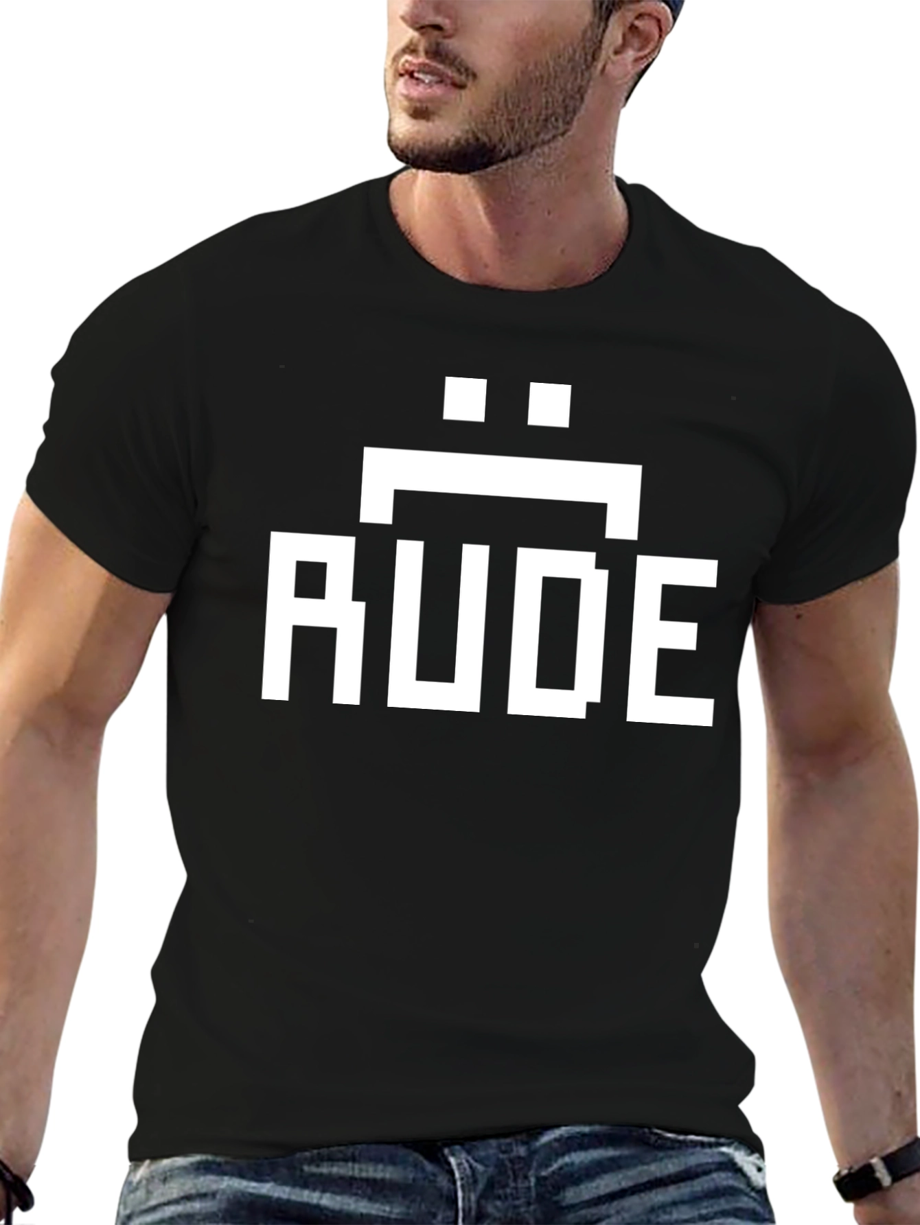 Rude Graphic Novelty T-Shirt
