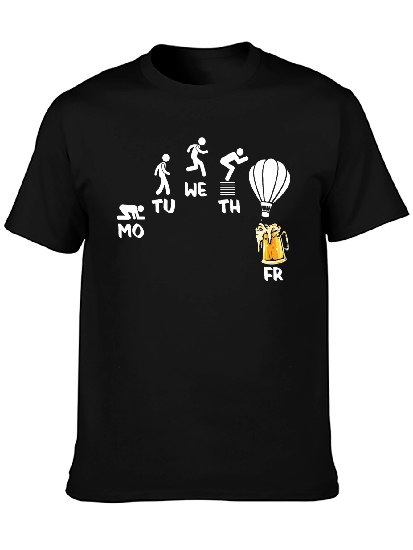 Funny Friday Beer Run T-Shirt