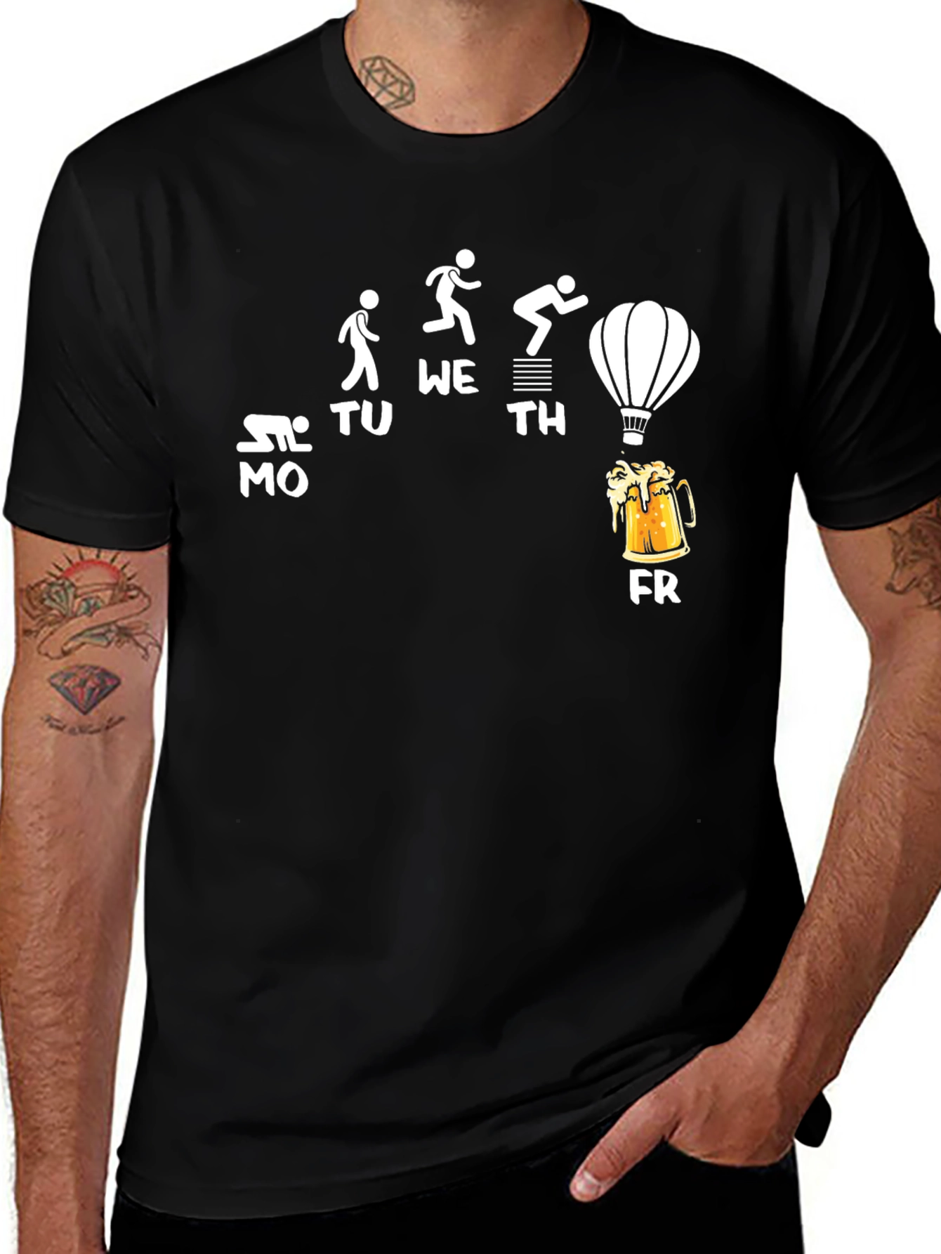 Funny Friday Beer Run T-Shirt