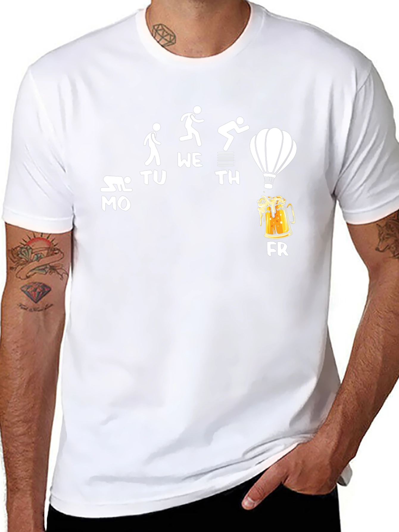 Funny Friday Beer Run T-Shirt