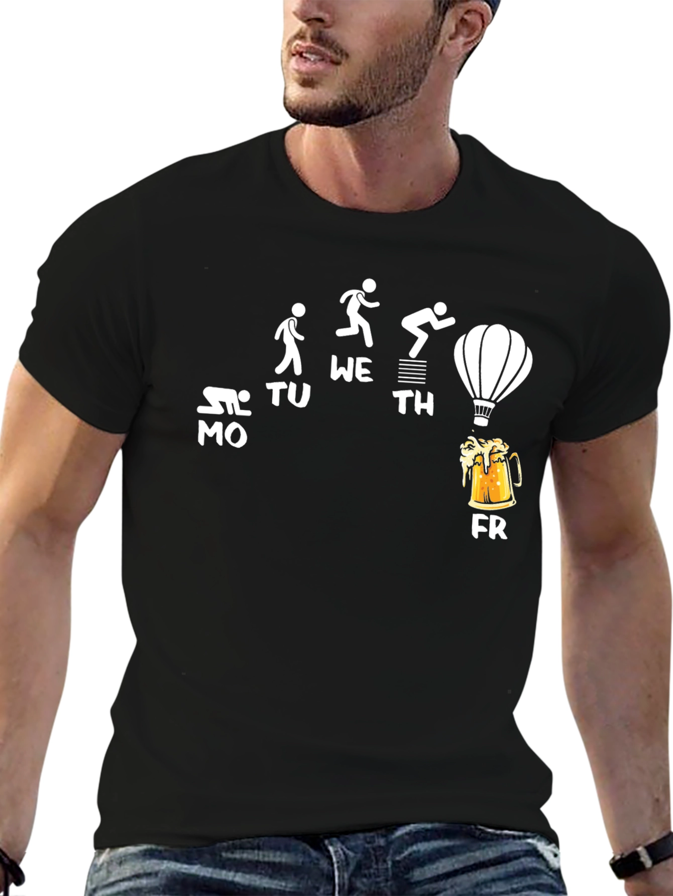 Funny Friday Beer Run T-Shirt