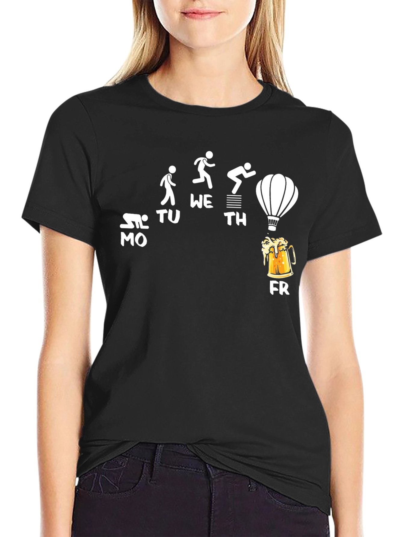 Funny Friday Beer Run T-Shirt