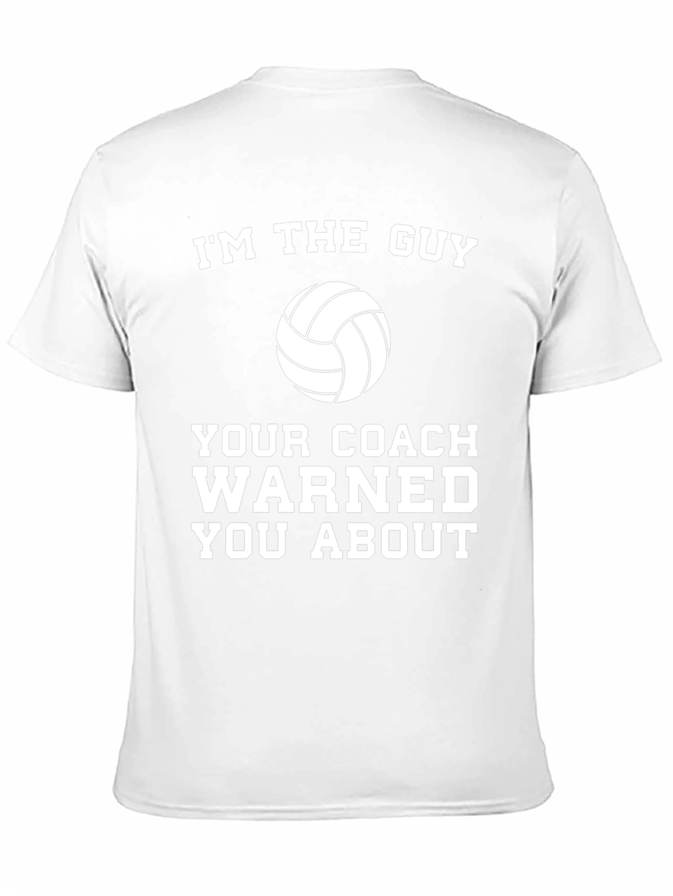 Volleyball Coach Warning T-Shirt