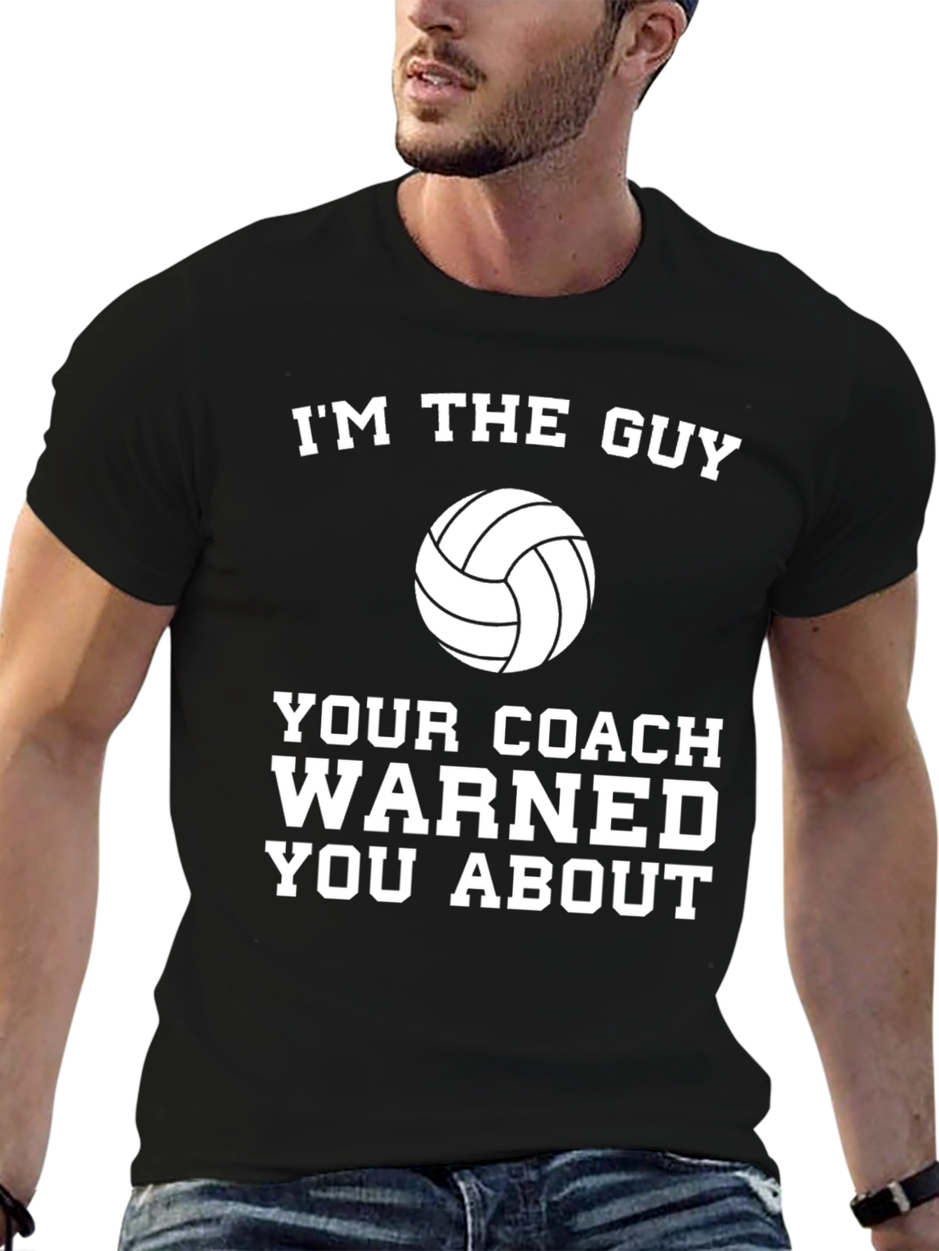 Volleyball Coach Warning T-Shirt