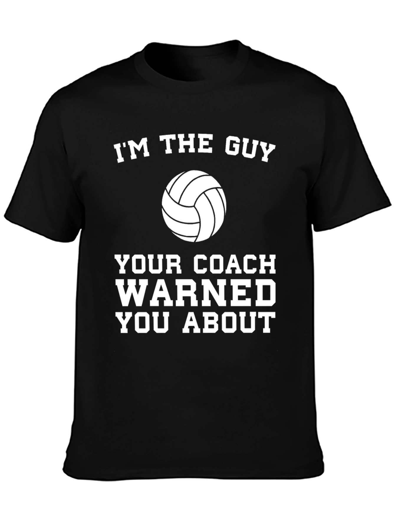 Volleyball Coach Warning T-Shirt