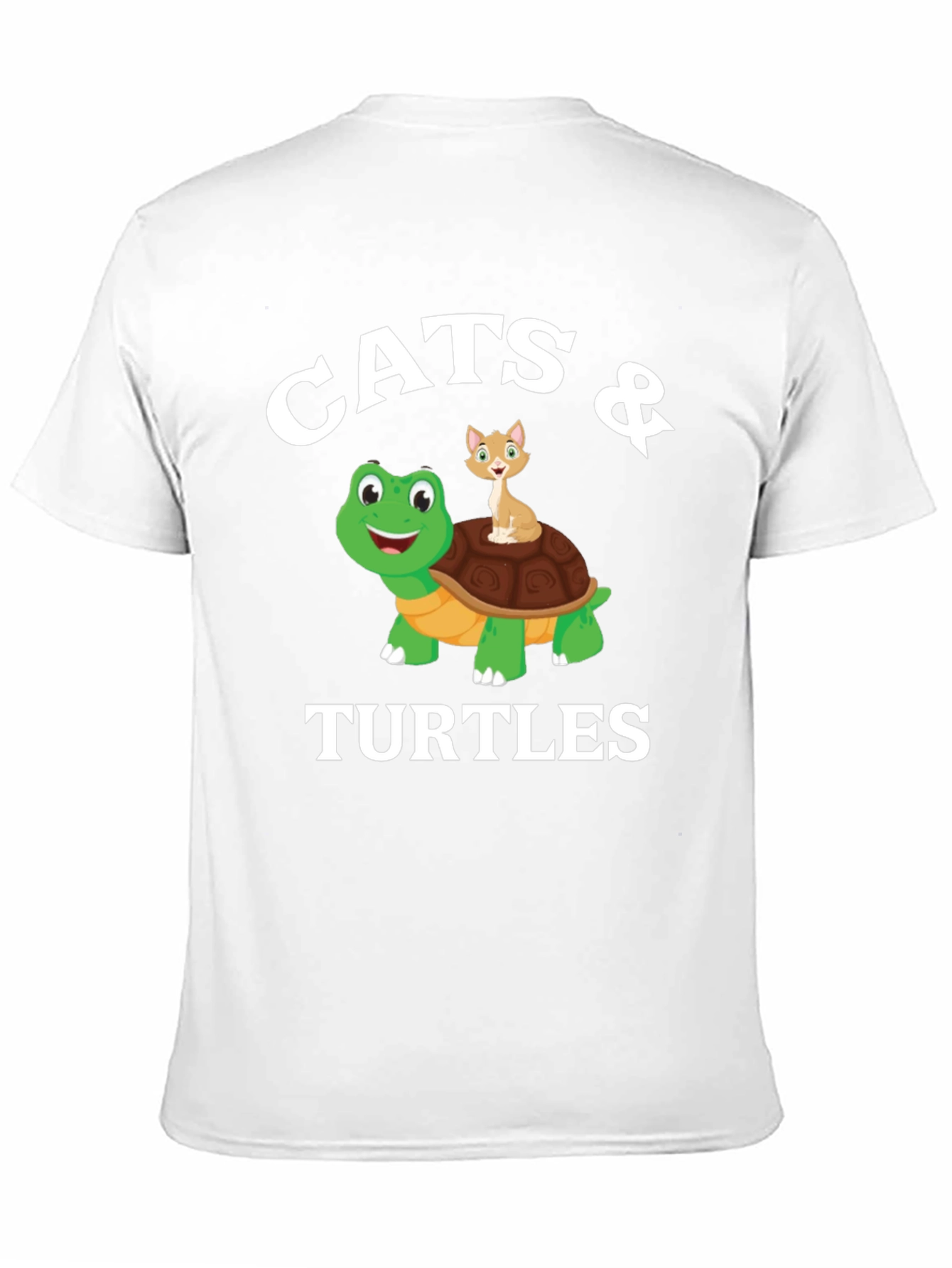 Cats & Turtles Graphic T-Shirt