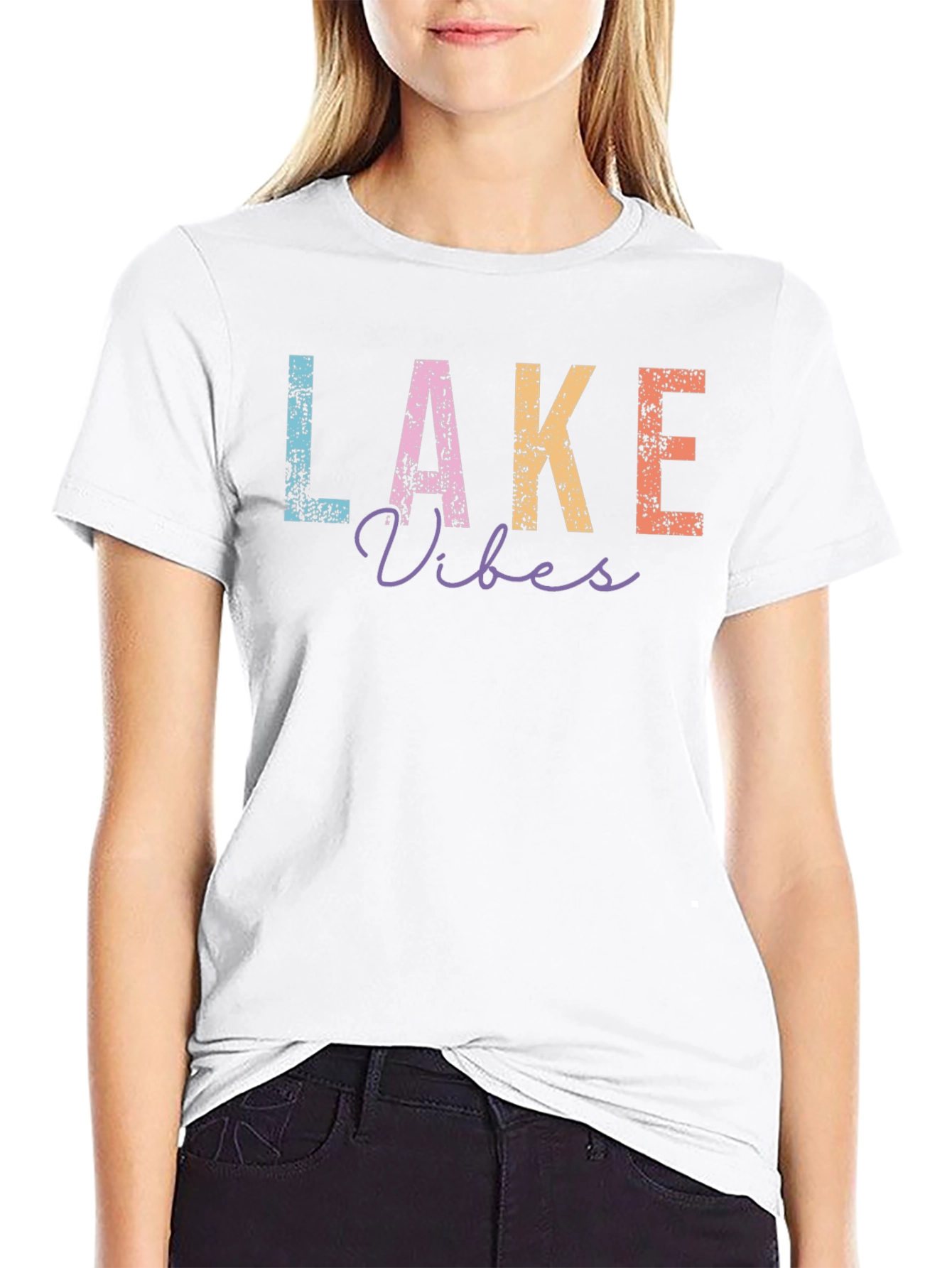 Lake Vibes Graphic Tee - Relaxed Fit