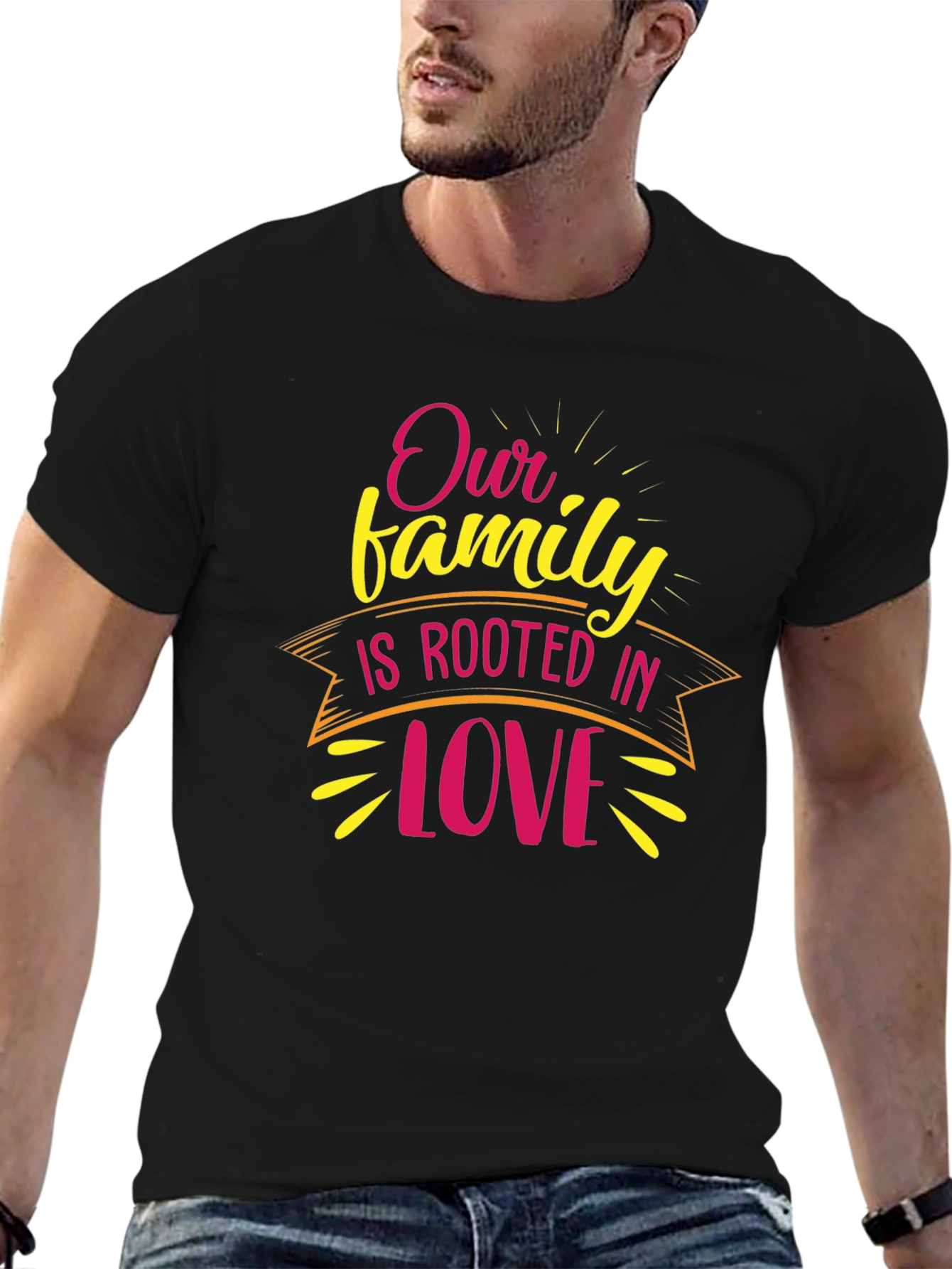 Family Love T-Shirt - Rooted in Love
