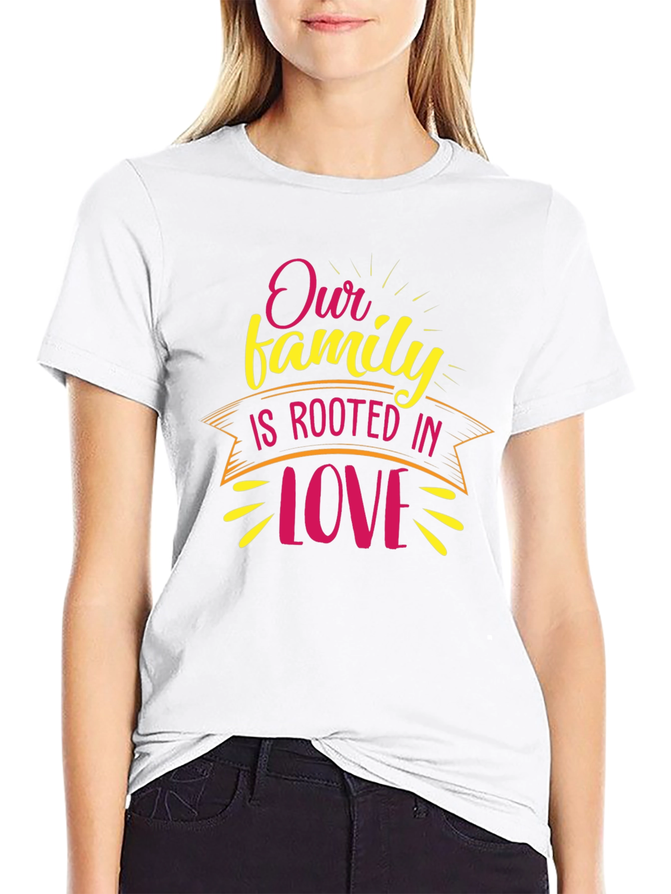 Family Love T-Shirt - Rooted in Love