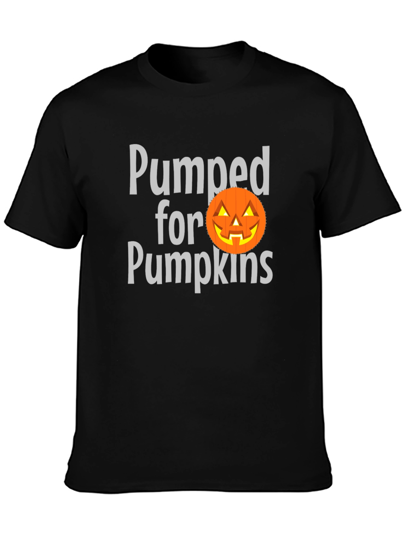 Pumped for Pumpkins Halloween T-Shirt