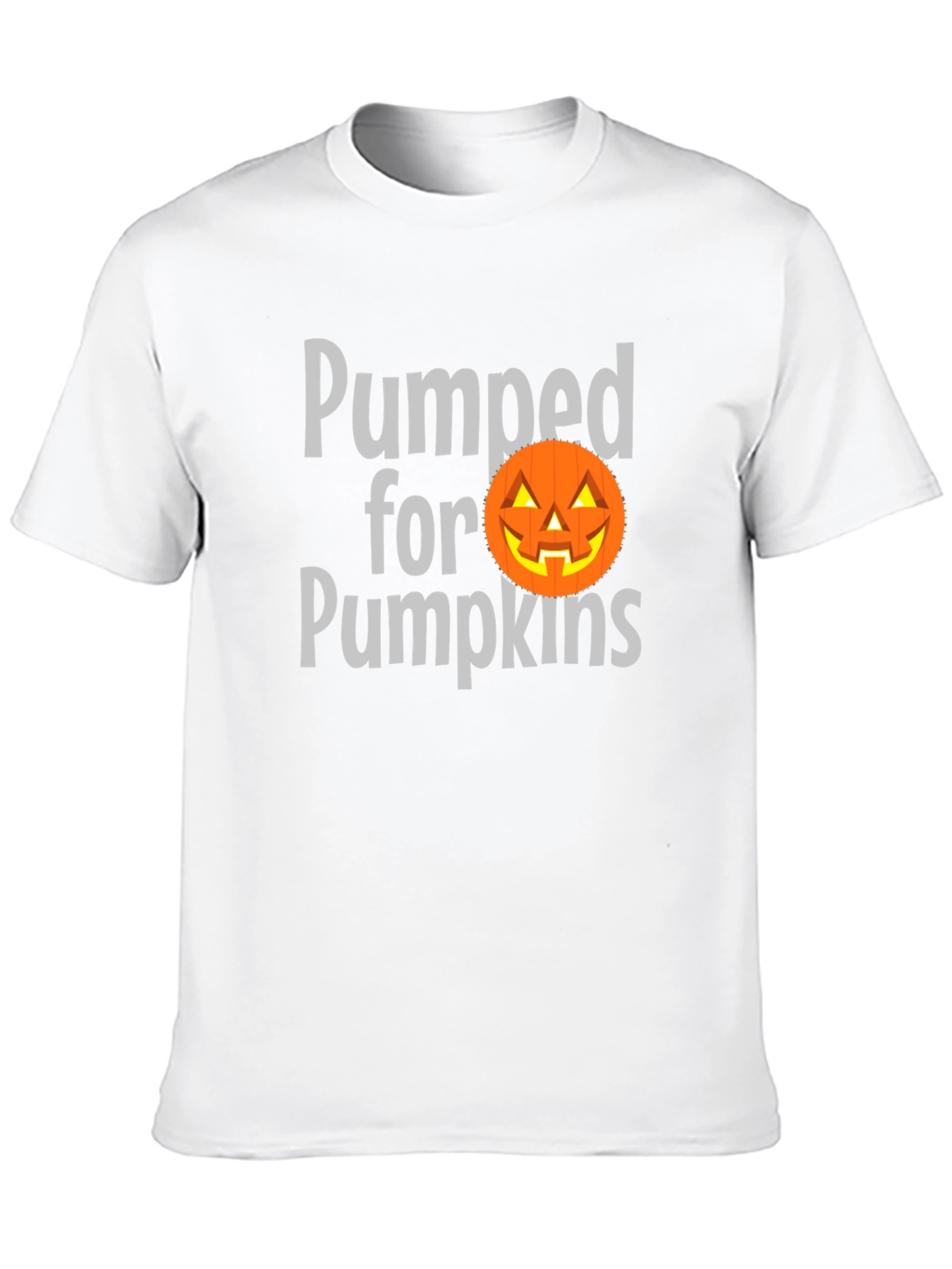 Pumped for Pumpkins Halloween T-Shirt