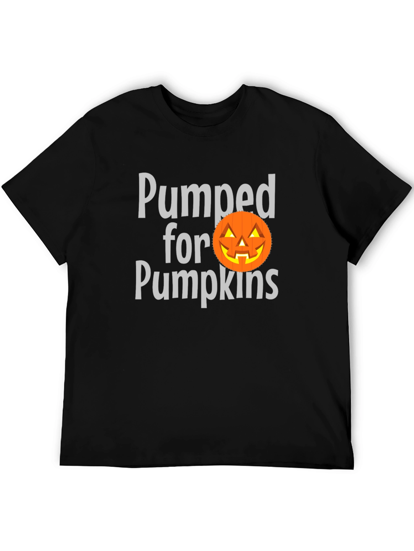 Pumped for Pumpkins Halloween T-Shirt