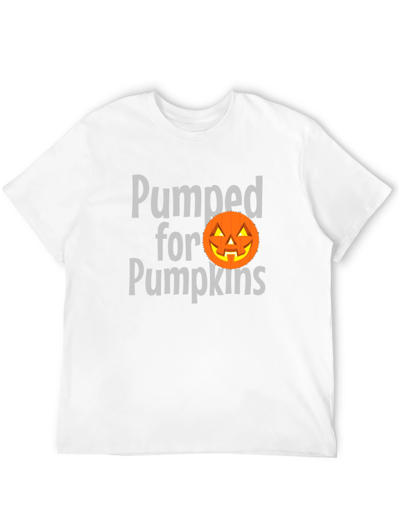 Pumped for Pumpkins Halloween T-Shirt