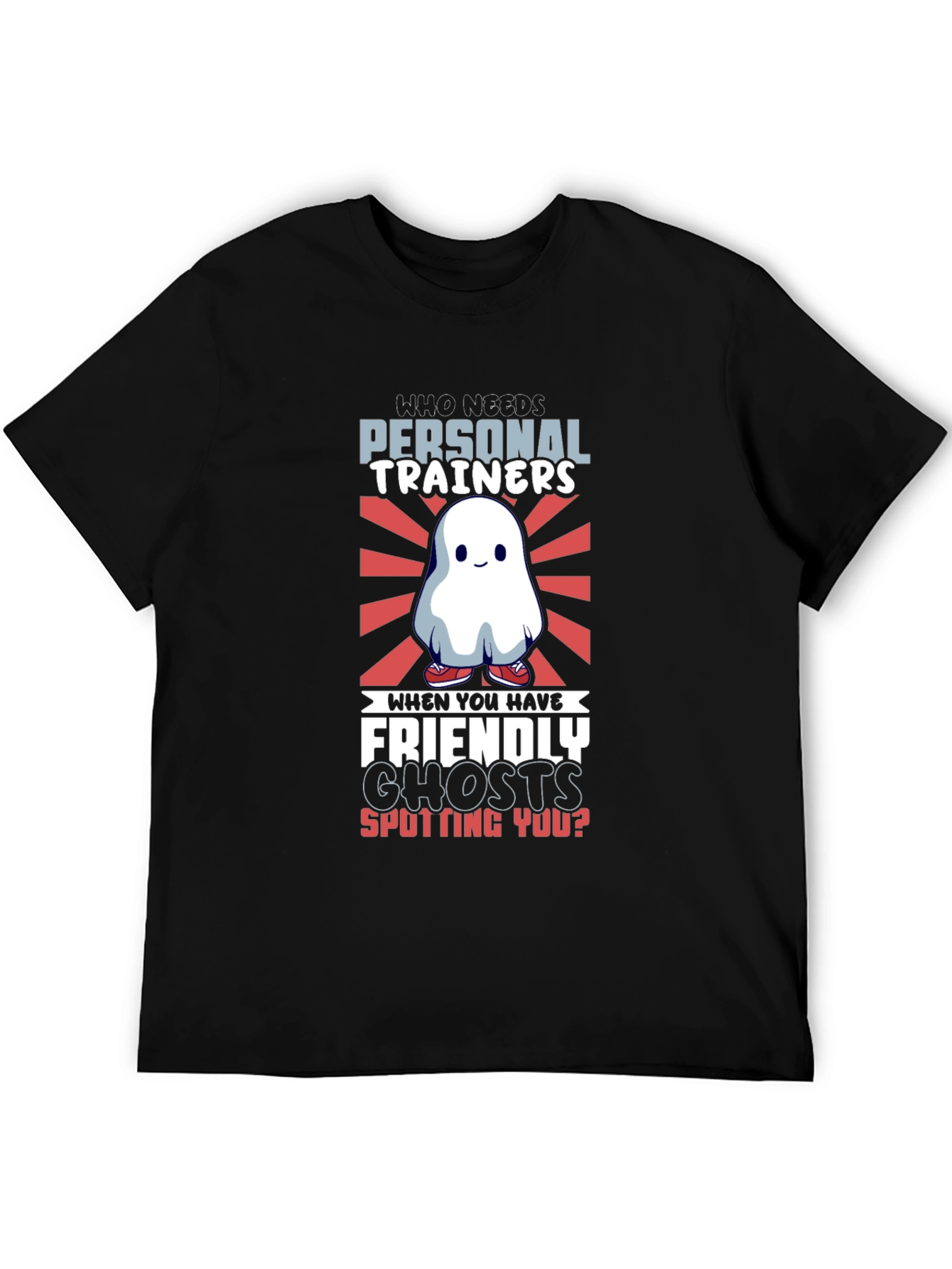 Funny Ghost Gym T-Shirt - Personal Trainers