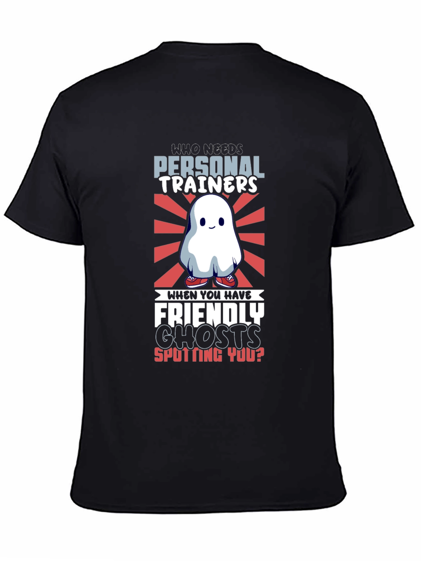 Funny Ghost Gym T-Shirt - Personal Trainers