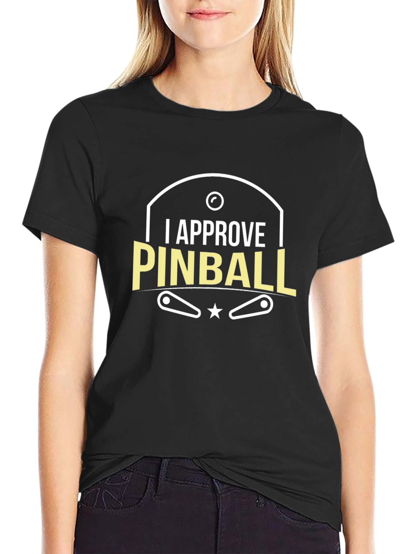 I Approve Pinball T-Shirt - Classic Design