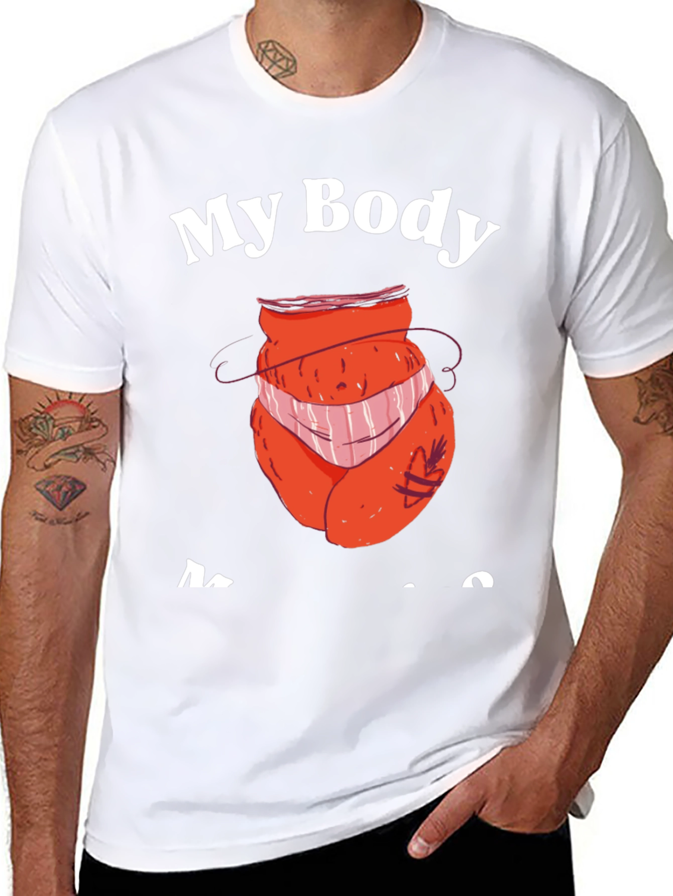 My Body My Choice T-Shirt - Funny Design