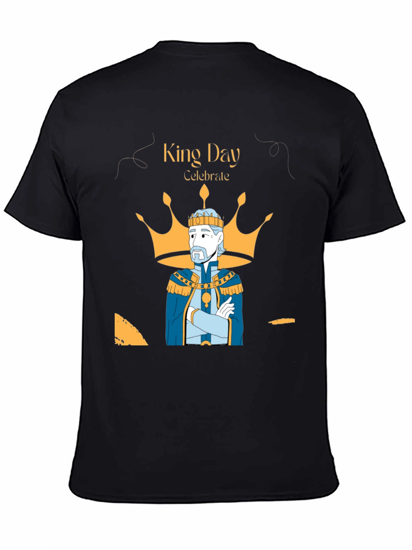 King Day Celebration T-Shirt - Royal Graphic Tee