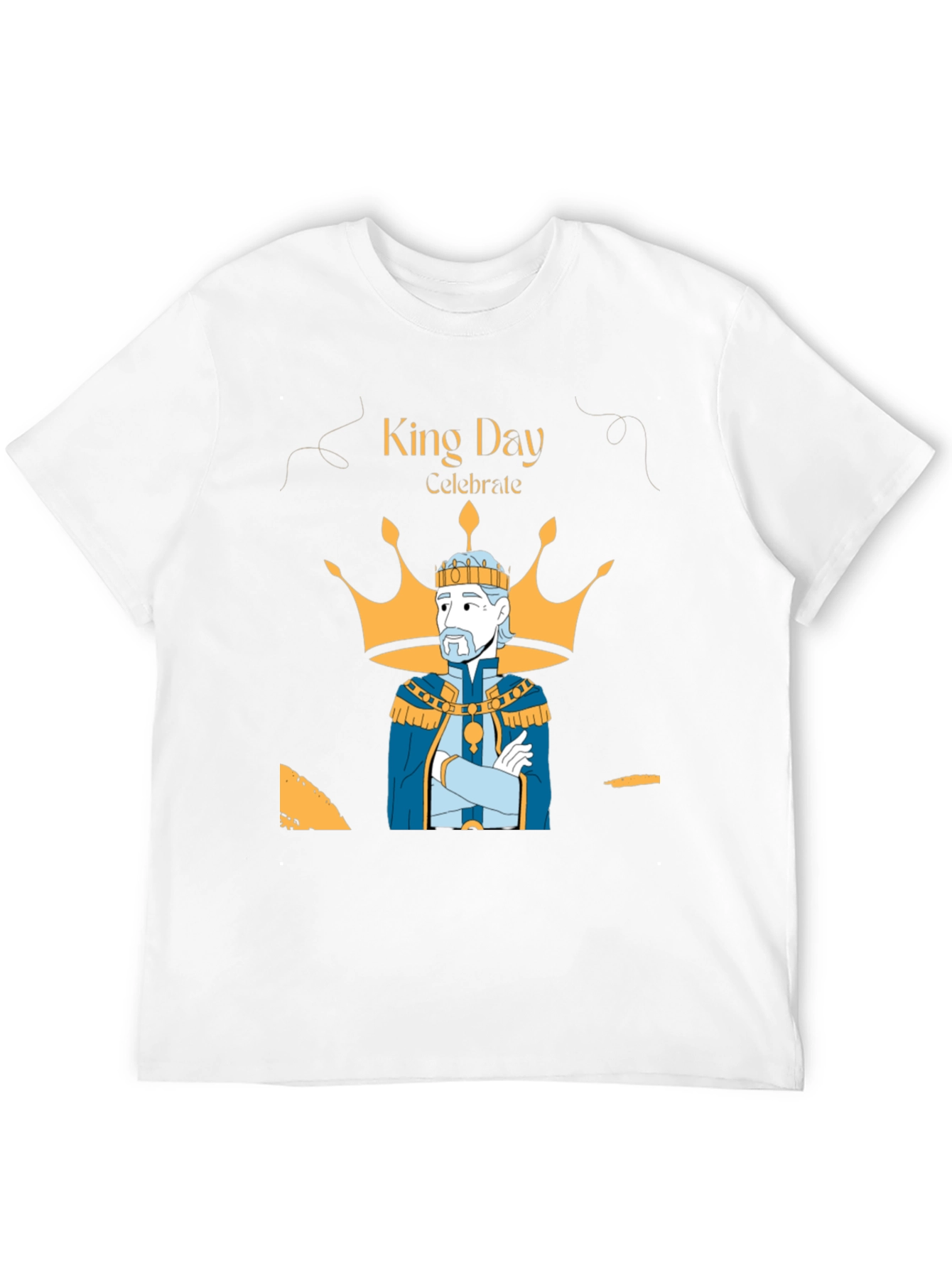 King Day Celebration T-Shirt - Royal Graphic Tee