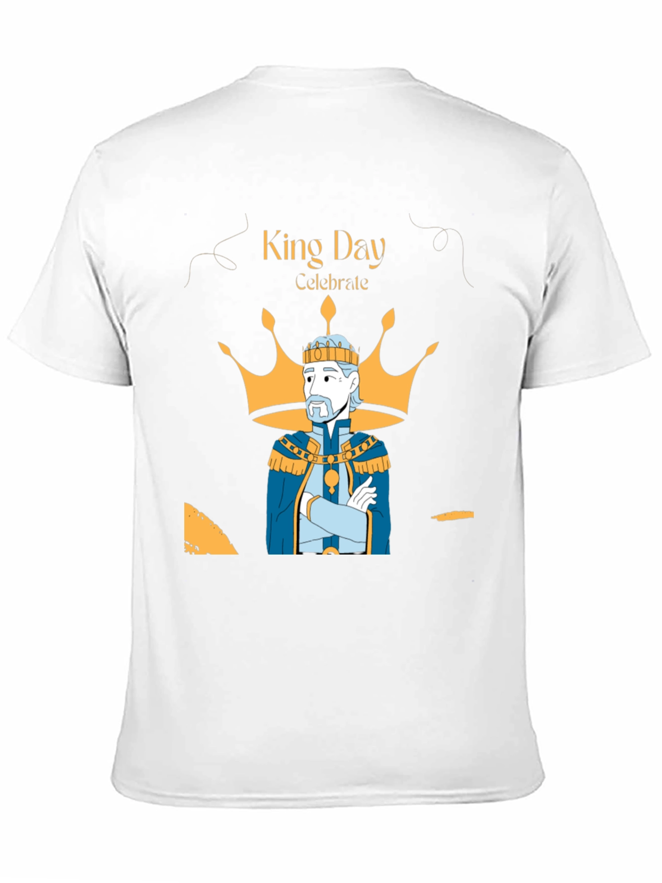 King Day Celebration T-Shirt - Royal Graphic Tee