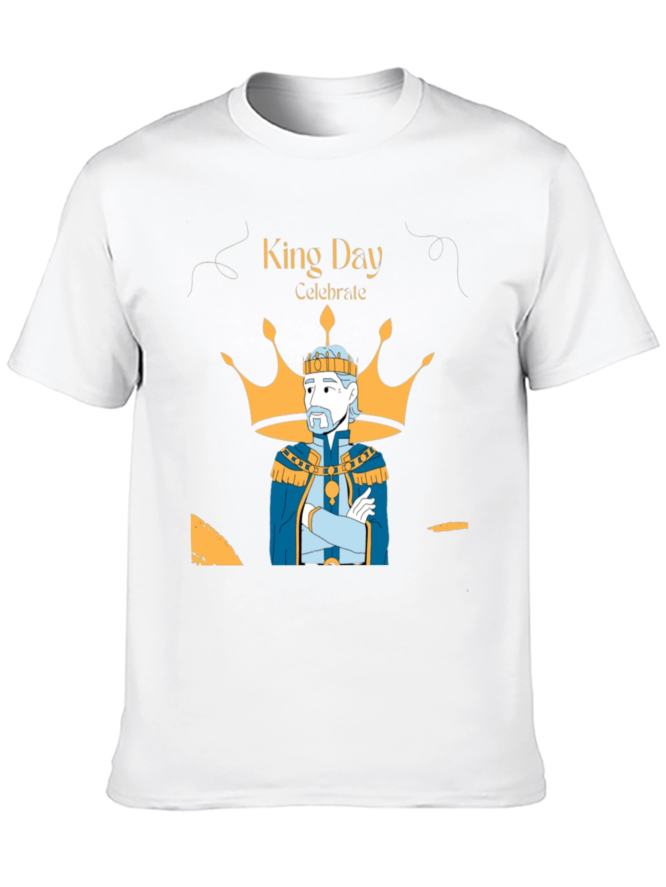 King Day Celebration T-Shirt - Royal Graphic Tee