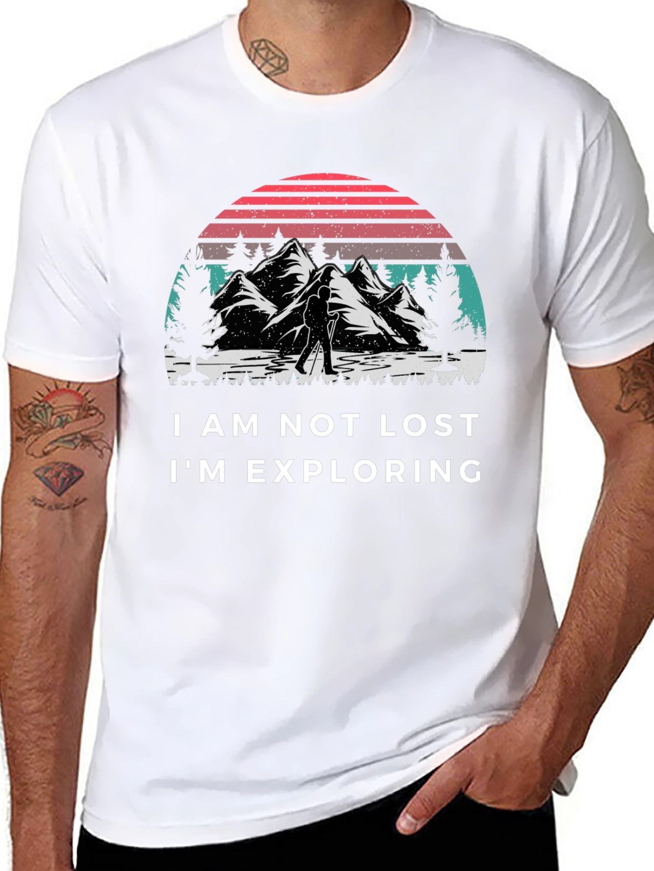 Explore T-Shirt - Mountain Adventure Graphic Tee