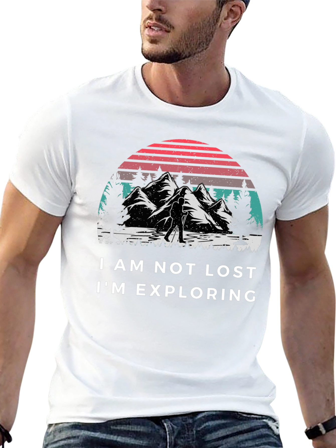 Explore T-Shirt - Mountain Adventure Graphic Tee