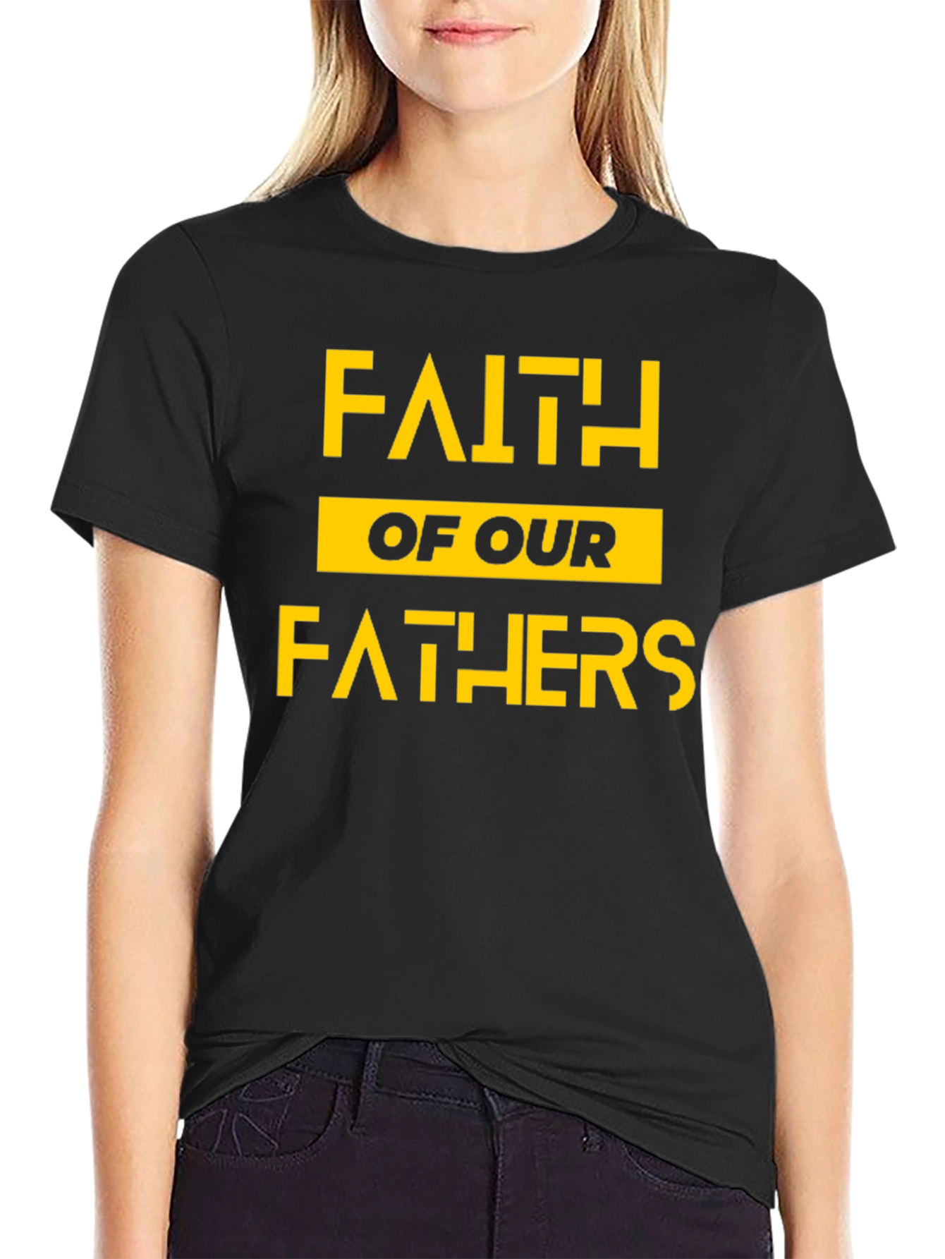 Faith of Our Fathers Graphic T-Shirt