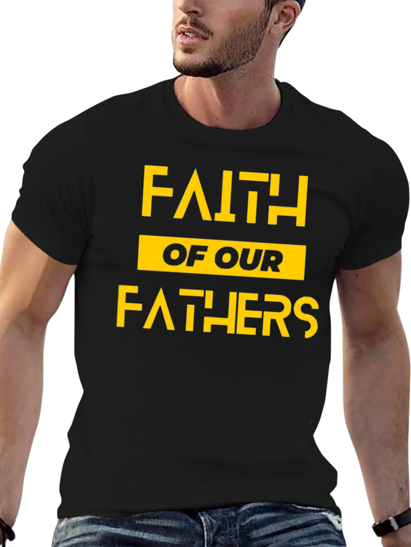 Faith of Our Fathers Graphic T-Shirt