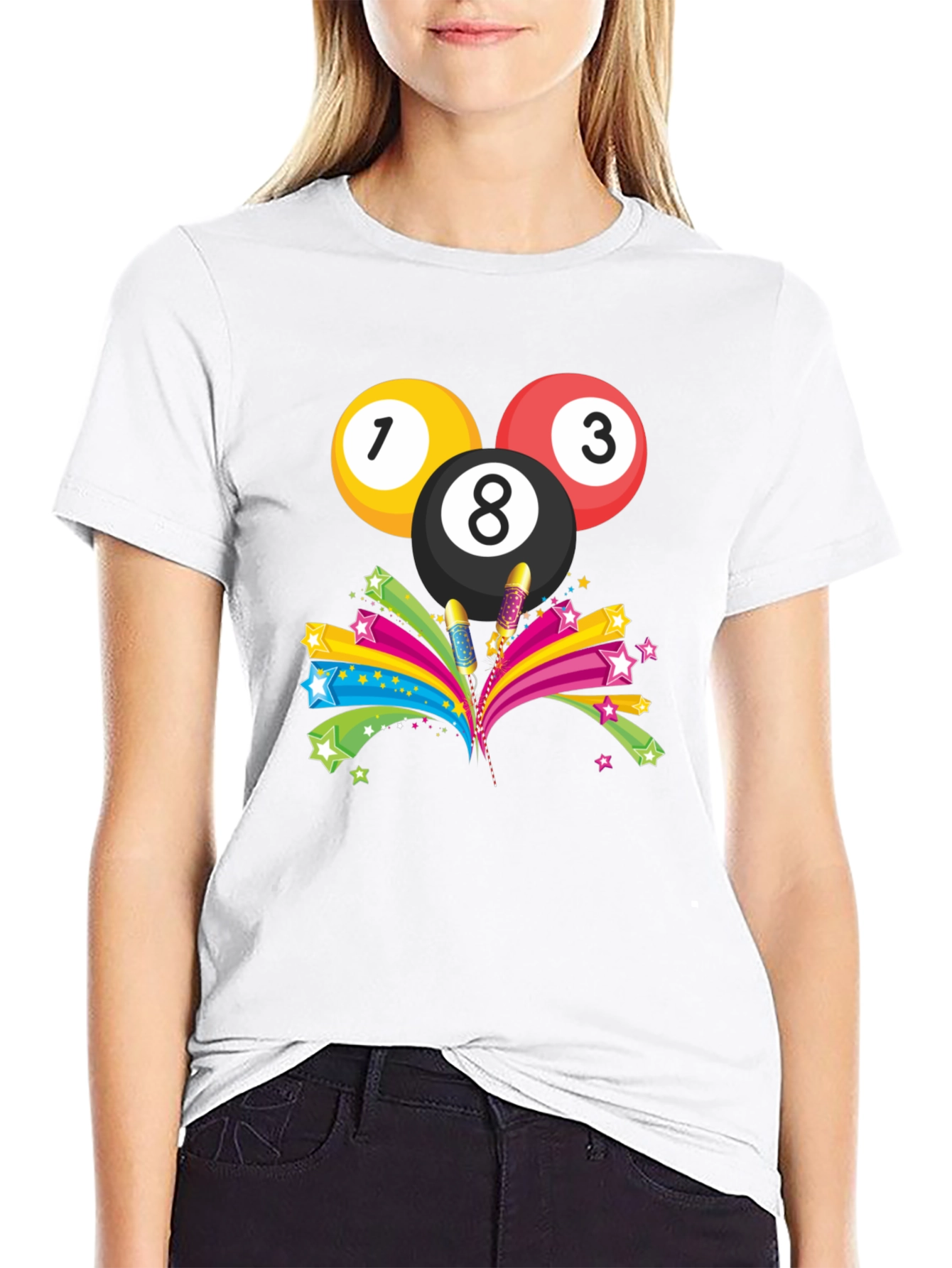 Billiards T-Shirt - Pool Balls Design
