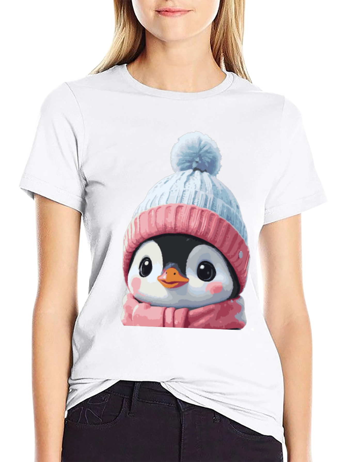 Cute Penguin Winter T-Shirt