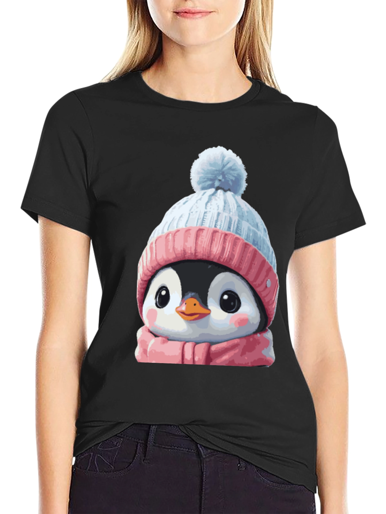 Cute Penguin Winter T-Shirt