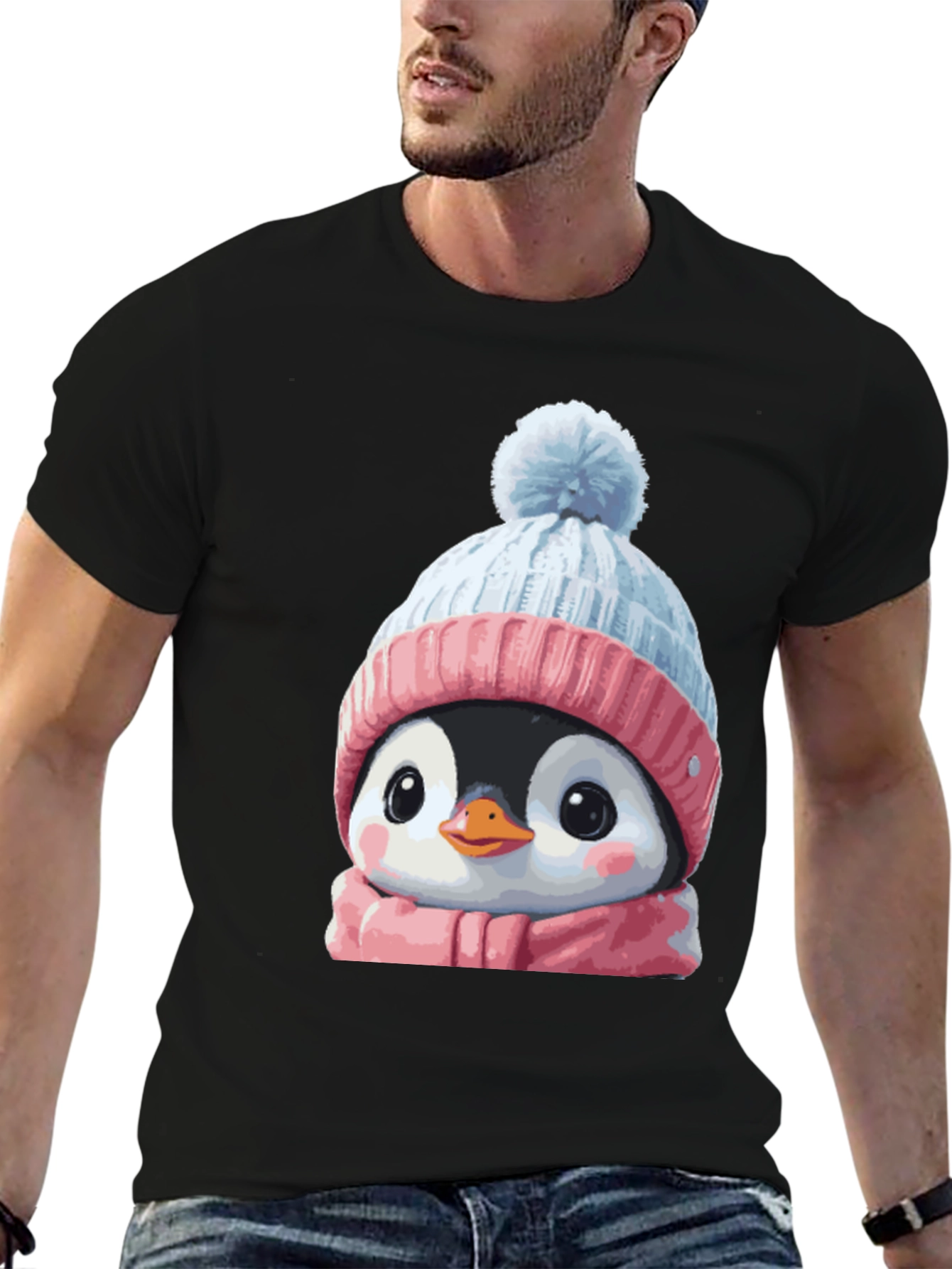 Cute Penguin Winter T-Shirt
