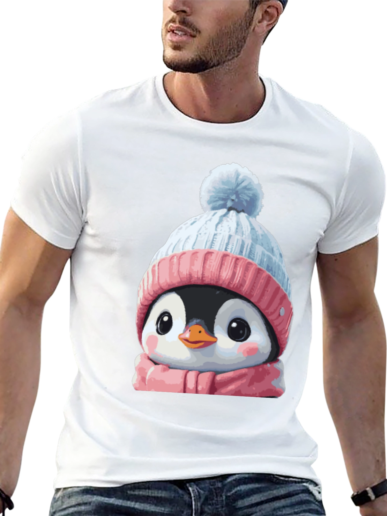 Cute Penguin Winter T-Shirt