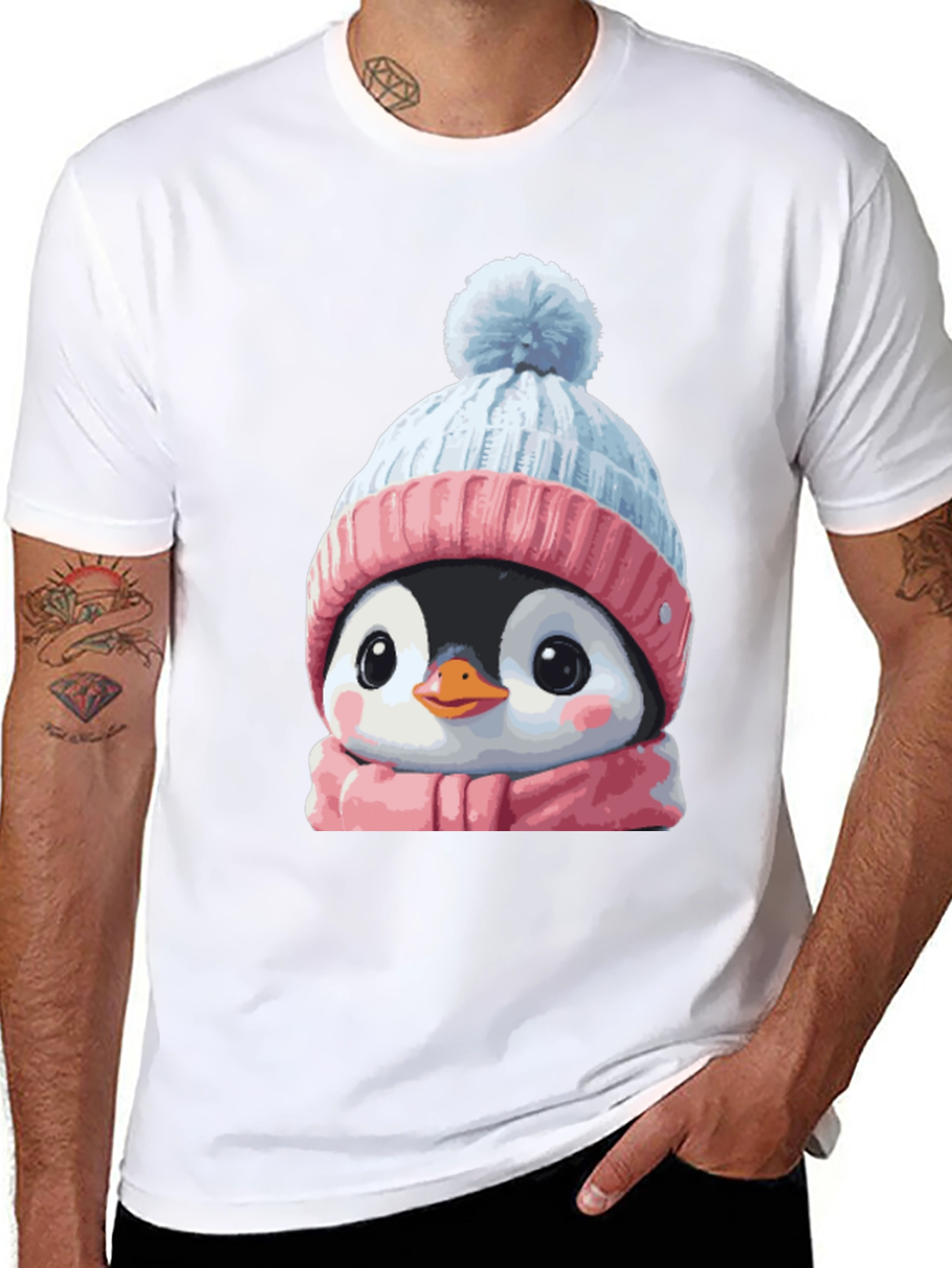 Cute Penguin Winter T-Shirt
