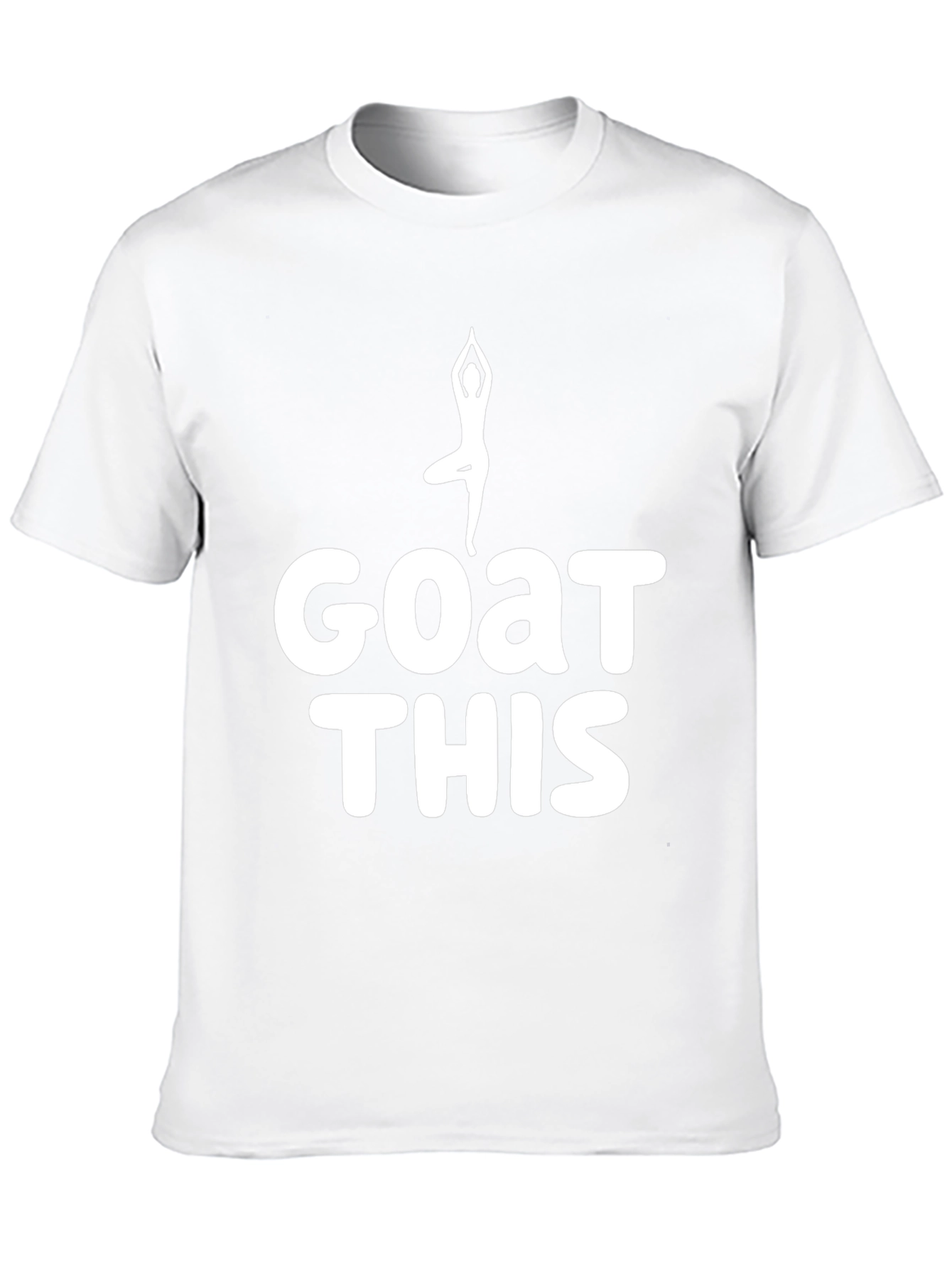 Goat Yoga Funny Black T-Shirt