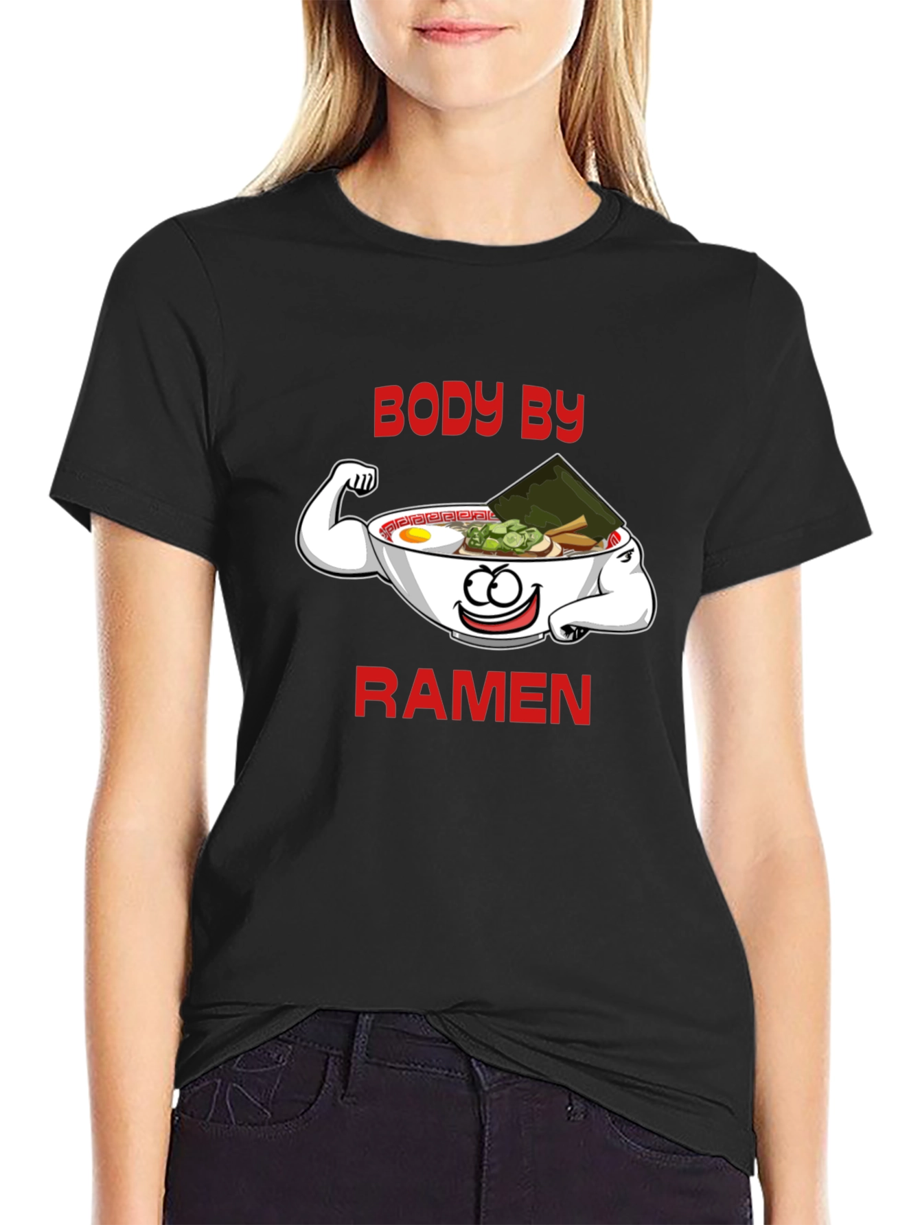 Body By Ramen Graphic T-Shirt