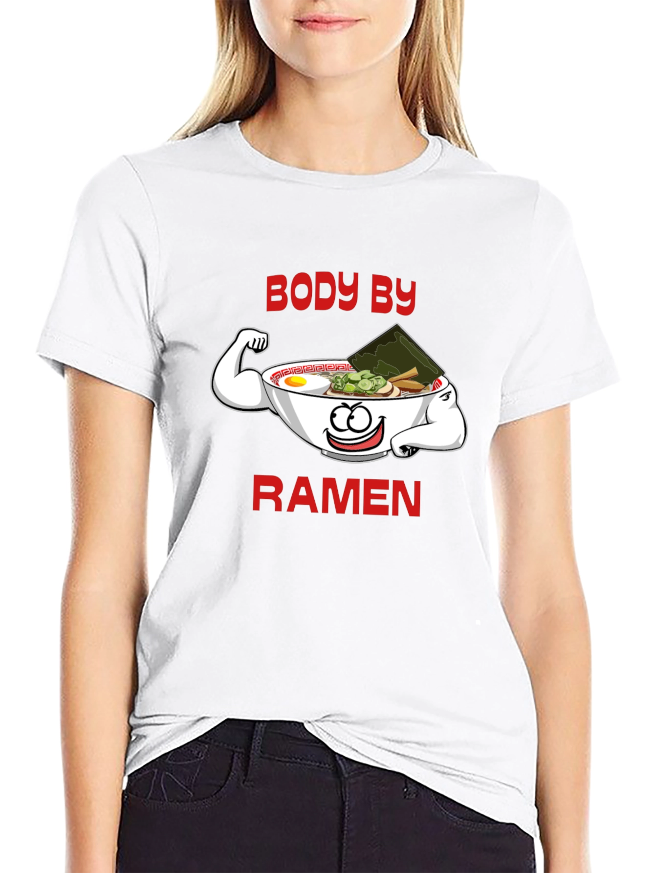 Body By Ramen Graphic T-Shirt