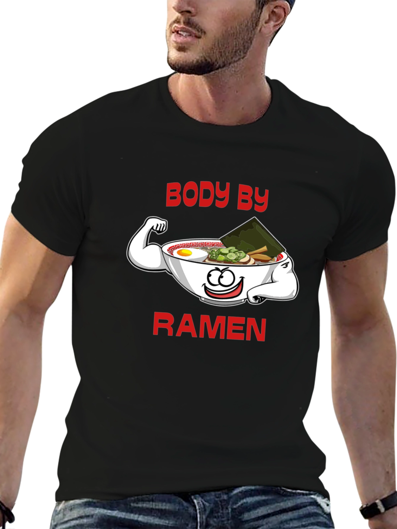 Body By Ramen Graphic T-Shirt