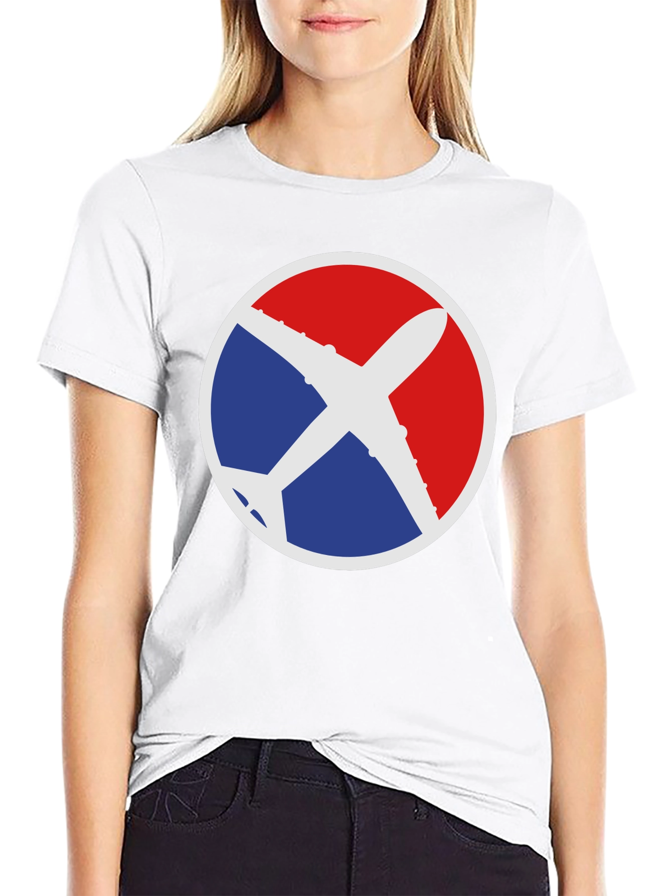 Airplane Graphic Tee - Pilot Style