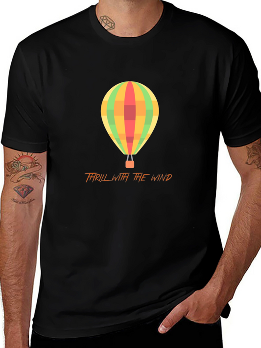 Adventure T-Shirt: Hot Air Balloon - Thrill With The Wind