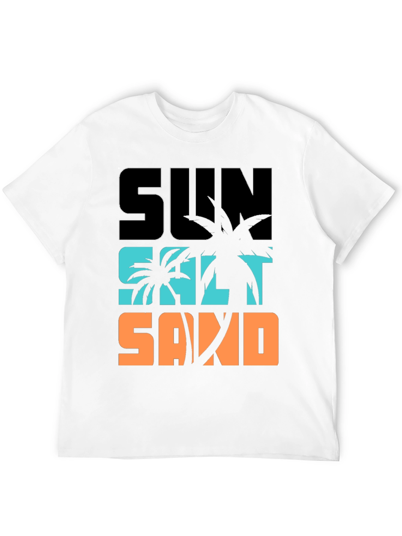 Sun Salt Sand T-Shirt - Beach Vibes Summer Tee