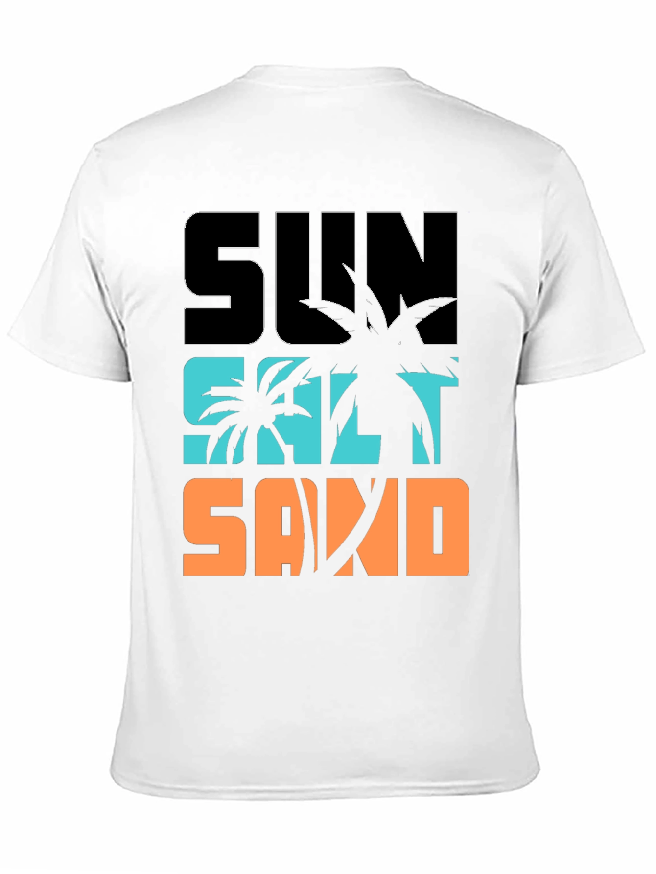 Sun Salt Sand T-Shirt - Beach Vibes Summer Tee