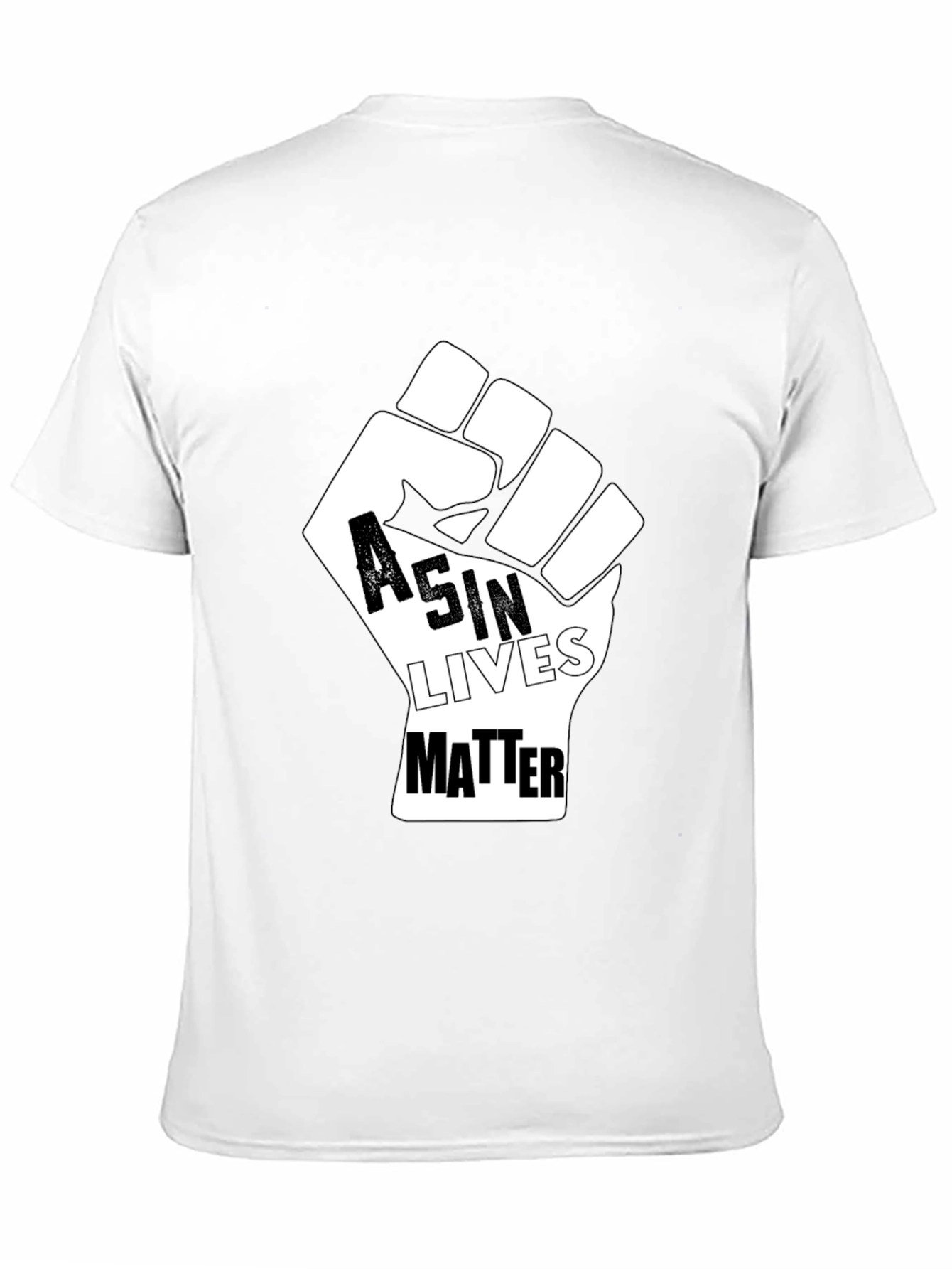 Asin Lives Matter Graphic Tee - Activism Shirt