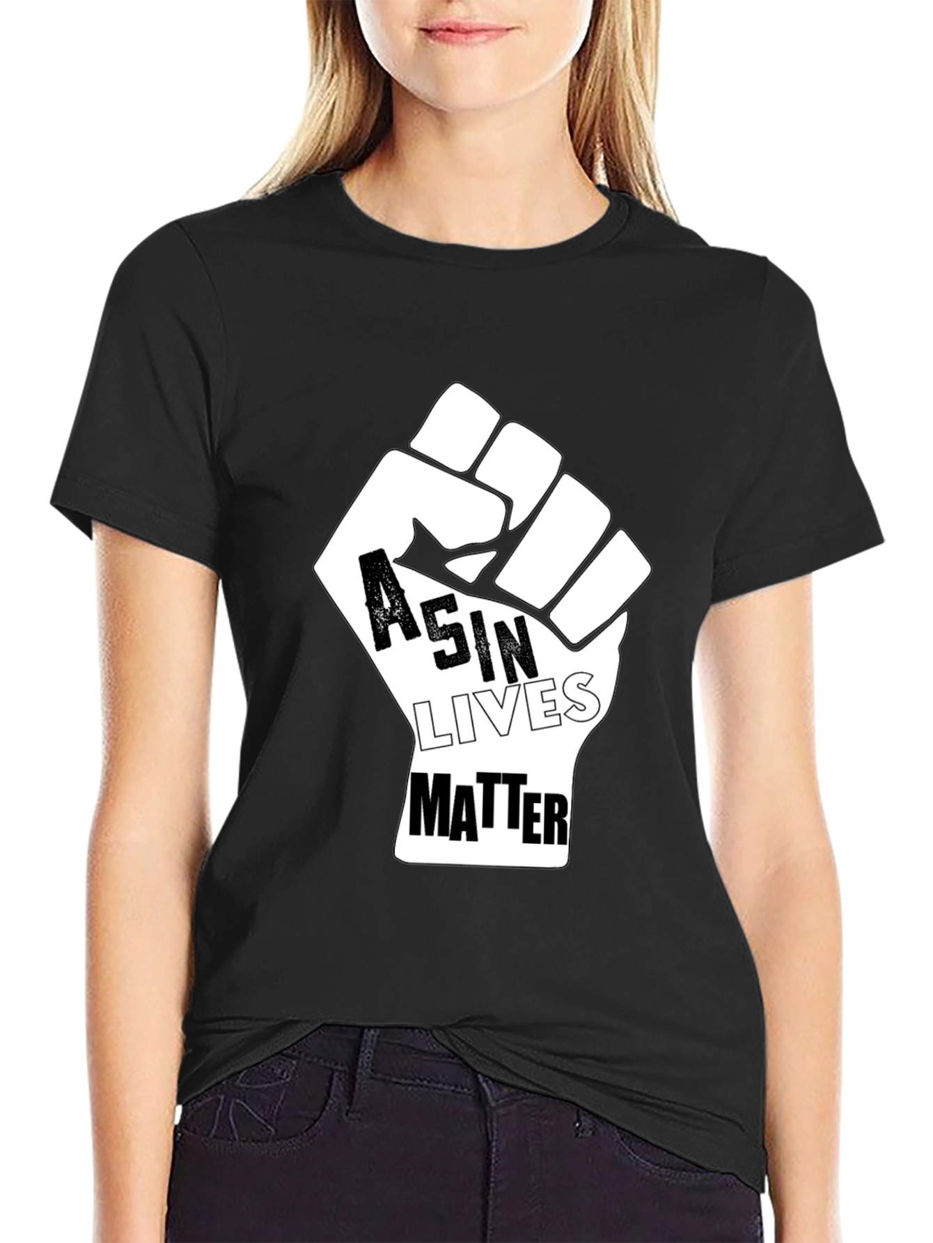 Asin Lives Matter Graphic Tee - Activism Shirt